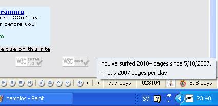 ooh its year 2007 and 2007 pages O.O? True10