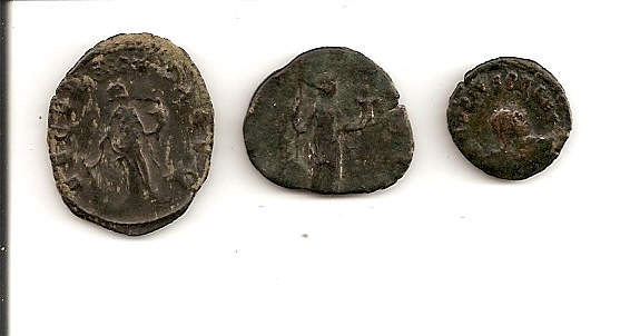 Antoninianos de Salonina Escan167