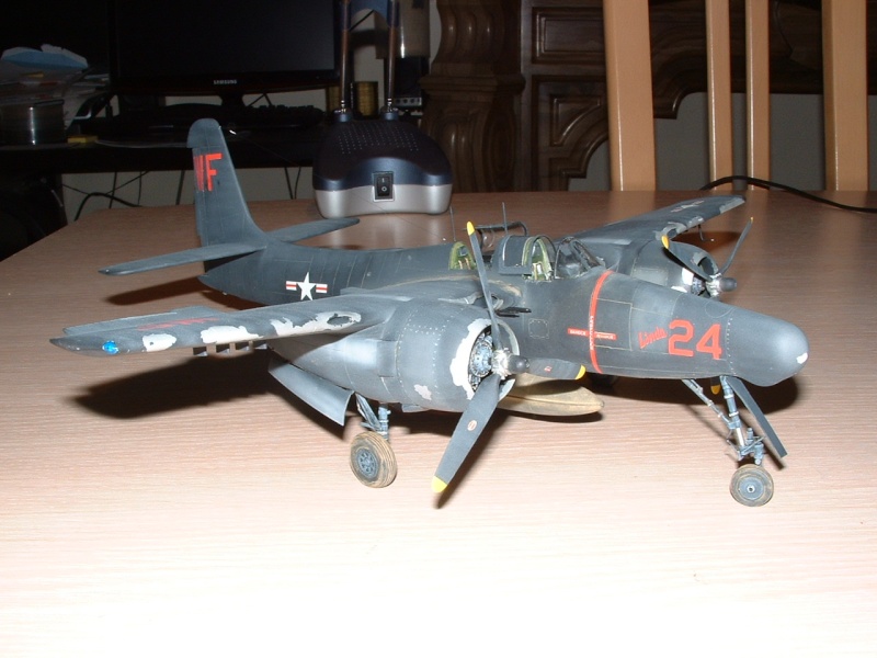 F7F-3 N Tigercat AMT 1/48 VMF(n)-513 Flying Nigtmares F7f-3104