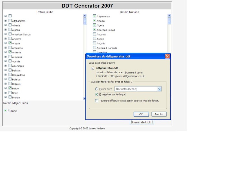 [tutorial] Utiliser DDT Generator Ddt_210