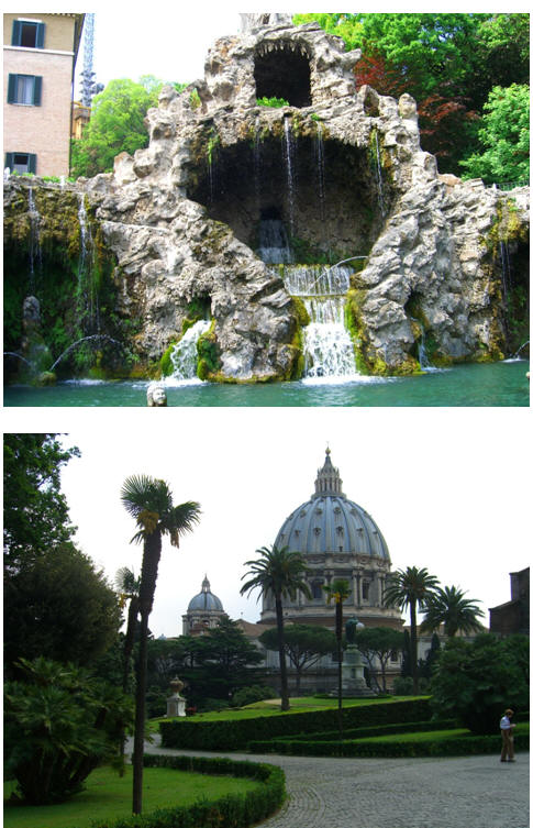 حدائق الفاتيكان ايطاليا Vatica10