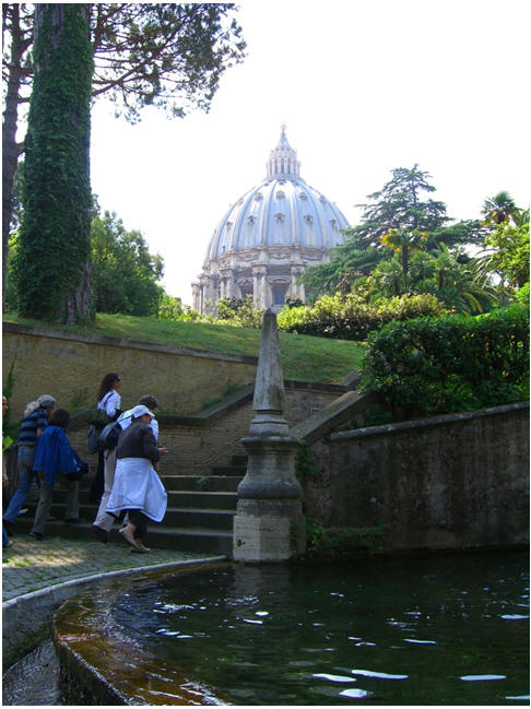 حدائق الفاتيكان ايطاليا Vatica13