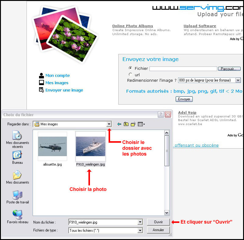 Comment mettre vos photos sur le forum ? - Page 2 Choisi11