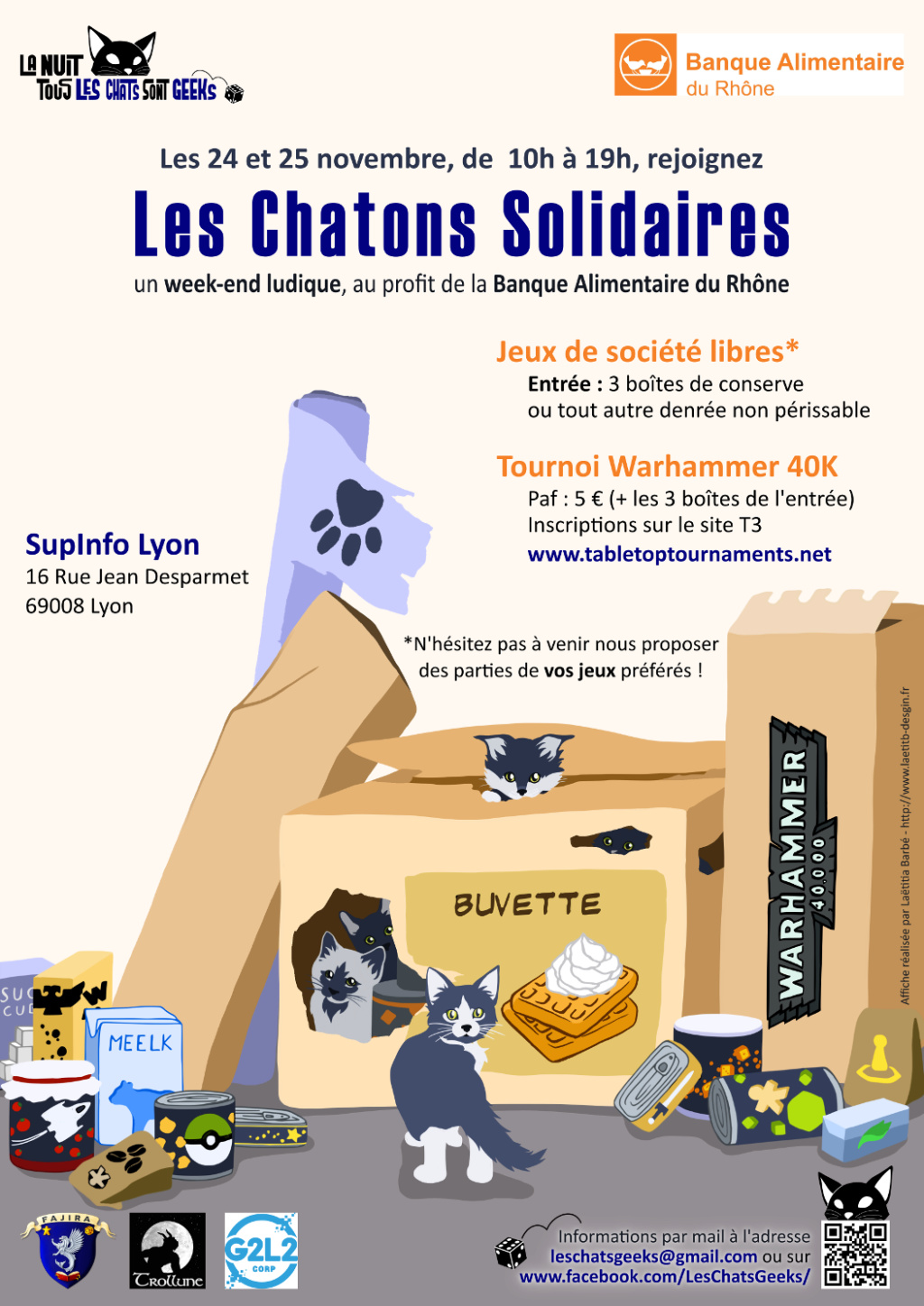 Les Chatons Solidaires - 24&25 novembre 2018 Affich12