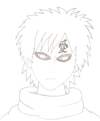 Gaara fan art Sin_ti14