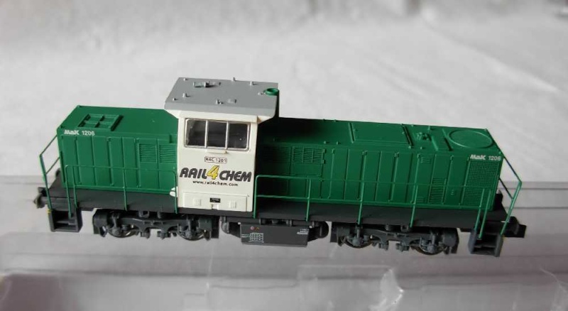 Trix 12572 - Locomotore MaK G 1206 Rail4Chem 12572410