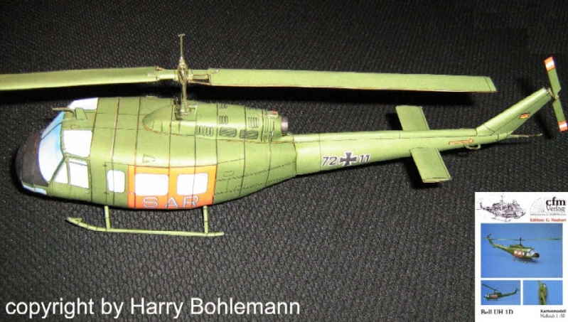 Bell UH-1D in 1:50 von cfm Bell10