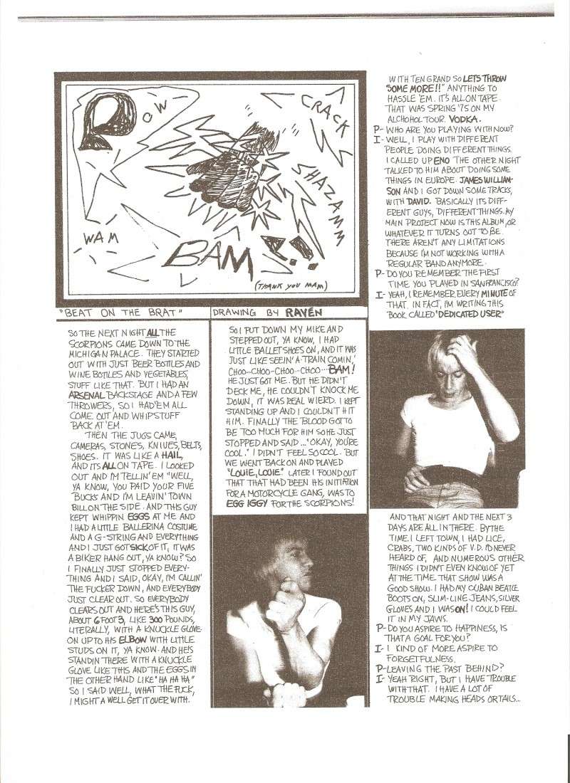 Iggy Interview from Punk Magazine #4 Scan0015
