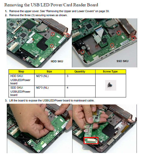 Acer Aspire One Series Service Guide Manual 2008 28woum10