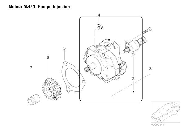 [ Bmw E46 320d 150ch an 2002 ] problème de démarrage après changement de moteur. 13_mot12