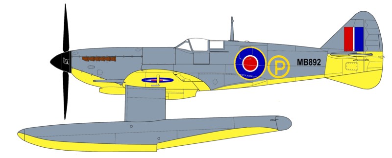 Spitfire IX floatplane [AMC MODELS] , Spitfire XVI [ICM] 1/48 03_110