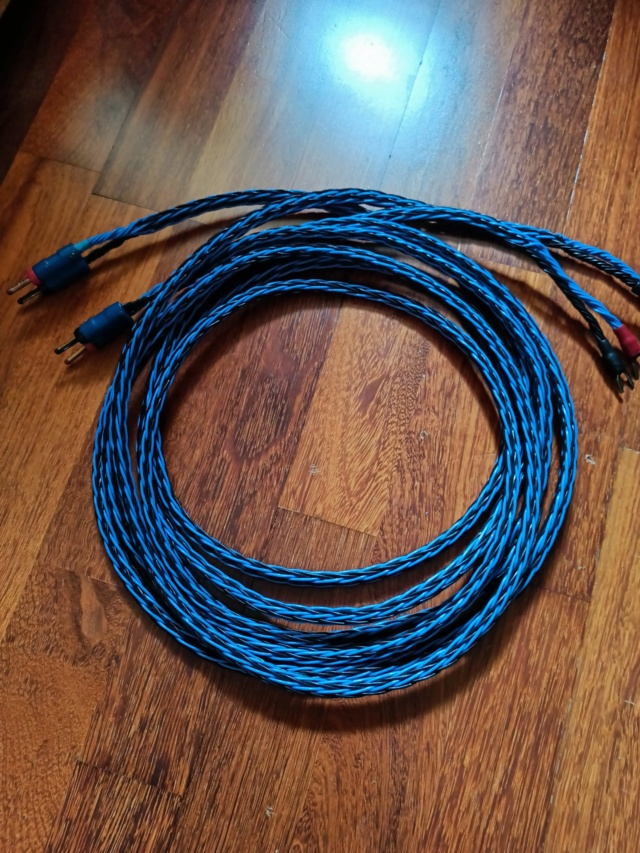 Kimber 8TC Speaker Cables 10' Price Reduced Img20285