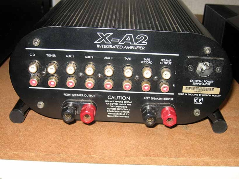 Musical Fidelity X-A2 integrated amp (Used) Musica14