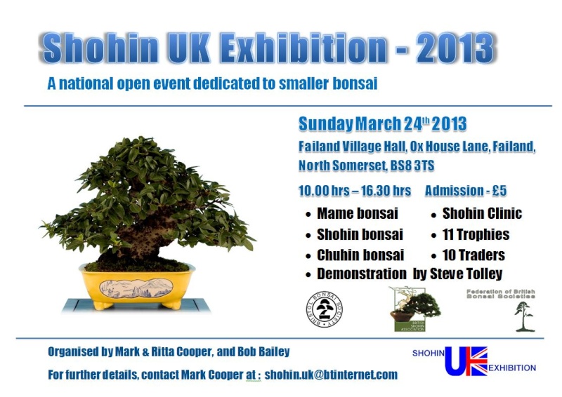 SHOHIN UK EXHIBITION-2013: EVENT NEWS -  FREE SHOHIN CLINIC Latest10