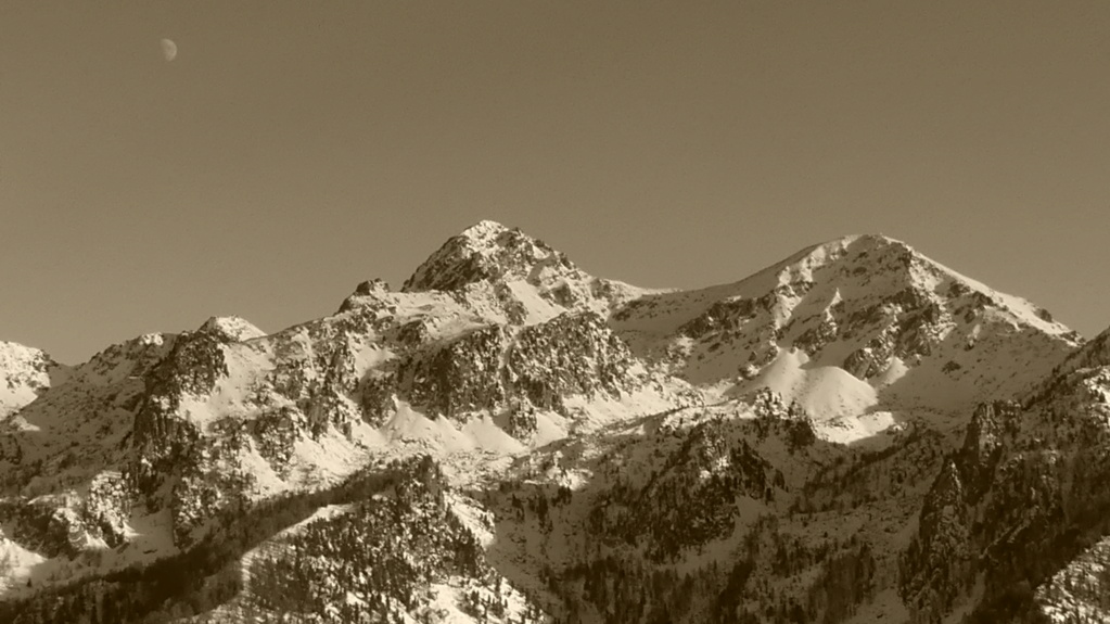 Nord-est de la cime de Paranova 21-12-59