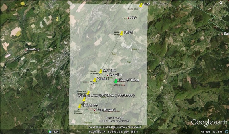STREET VIEW : Menhirs, dolmens et autres mégalithes - Page 2 Allign10