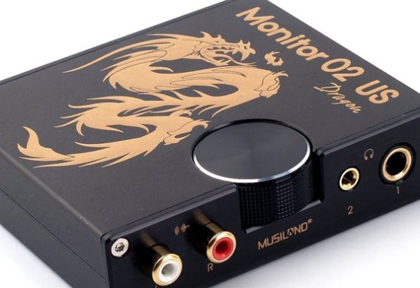 (SOLD)Musiland Monitor 02US Dragon 32bit/384khz hi res DAC with USB and headphone Dragon10