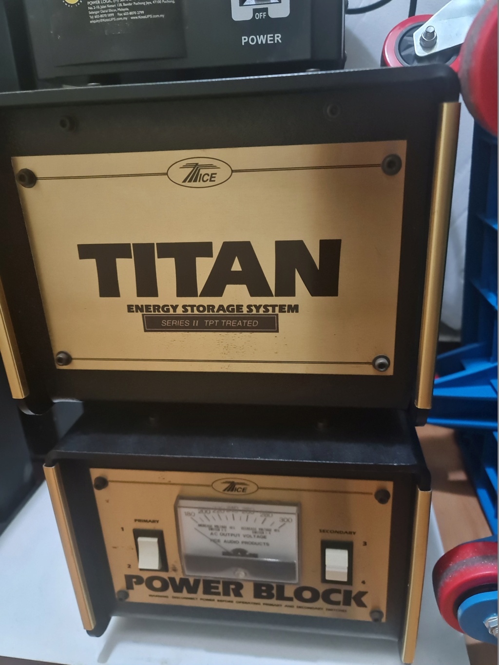 Tice Titan plus Power Block (Used) 20221218