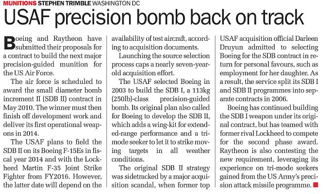 GBU-39/40/42/53 Small Diameter Bomb I/II Sdb210