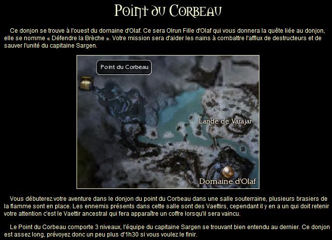 Point du Corbeau . . . . . . . . Don110