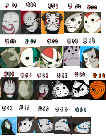 ANBU masks(15) Anbu15