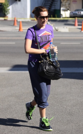 Ashley Tisdale Leaving Her Gym 1130