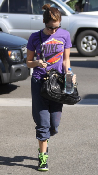 Ashley Tisdale Leaving Her Gym 1231