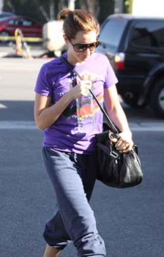 Ashley Tisdale Leaving Her Gym 1329