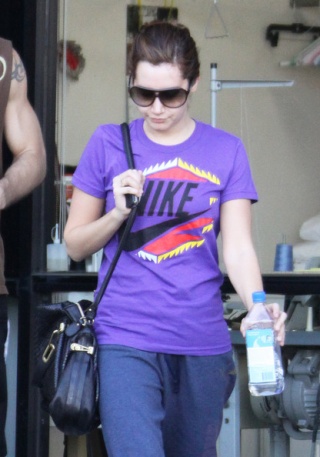 Ashley Tisdale Leaving Her Gym 342