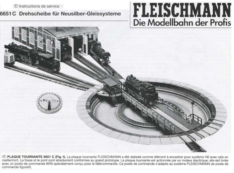 Notice Pont tournant Fleischmann 6651 C Notice12