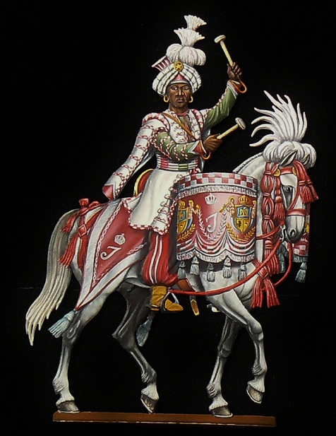Timbalier des chevau-légers de la garde napolitaine - plat 75mm - Page 3 00210