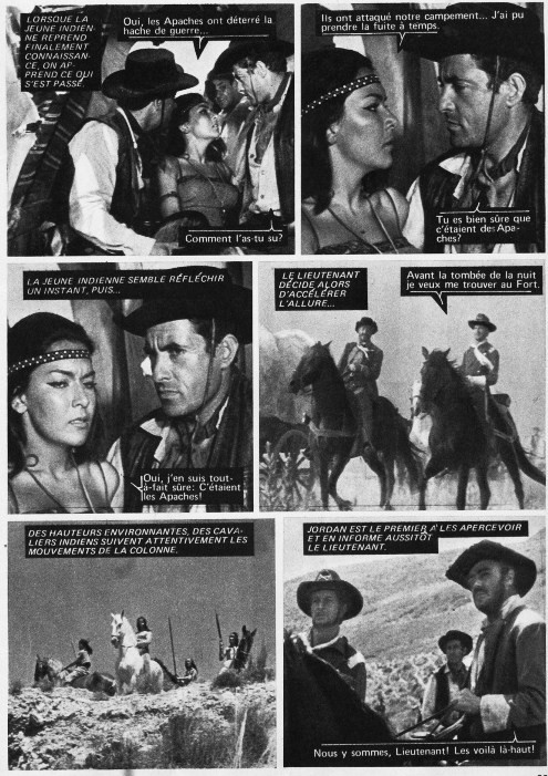 L'attaque de Fort Grant . ( Fuerte perdido ) 1964 . Jose-Maria Elorrieta . Z2310