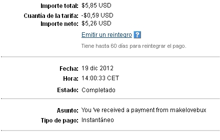 2º pago de makelovebux 5.26$ Marcel10