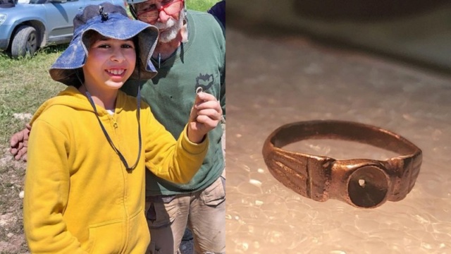 Garoto de 13 anos faz descobertra histórica em rede de túneis na Galiléia Garoto10