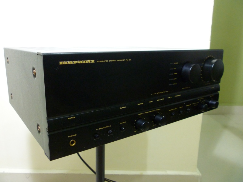 Marantz PM-82 Class A stereo Amplifier (sold) P1130416