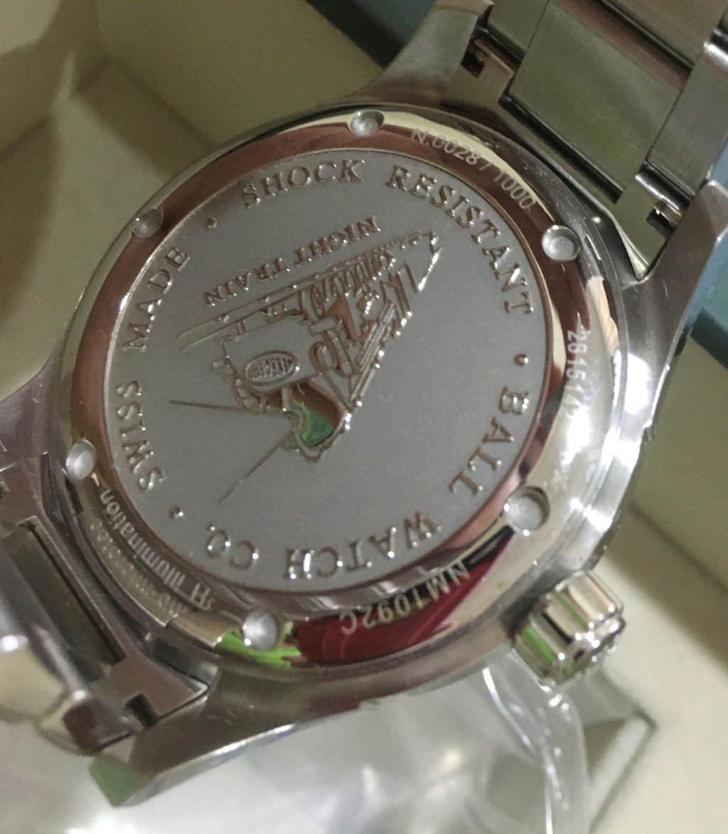 Ball Fireman Night Train lll 43mm wrist watch (sold) Ball_w15