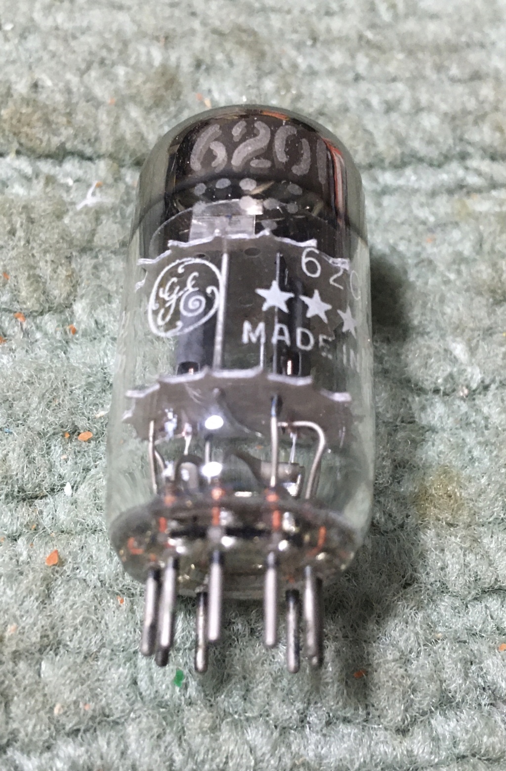 GE 5 Star 6201/12AT7 tube NOS (sold) Ge_62010