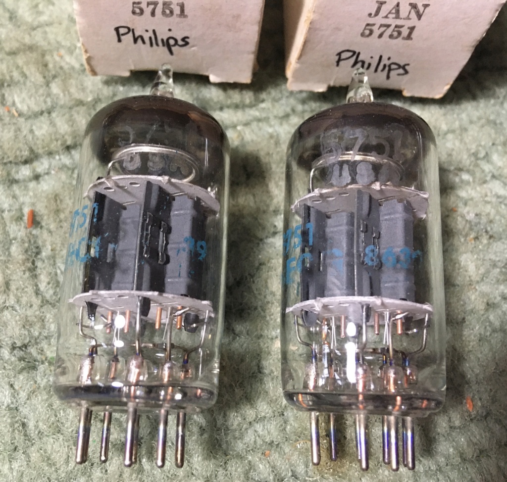 Philips JAN-5751 tubes NOS ( sold ) Philip13