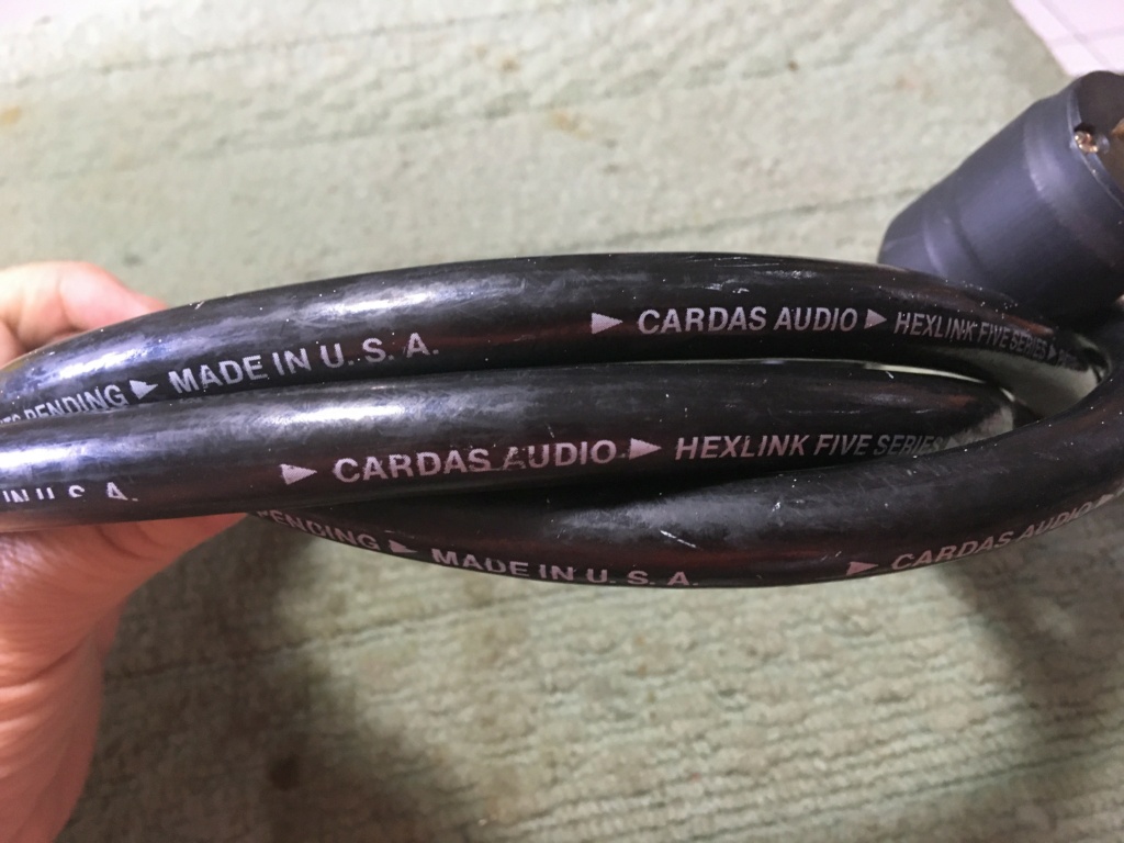 Cardas Audio Hexlink Five Series Power Cord (sold) Xlo_po10