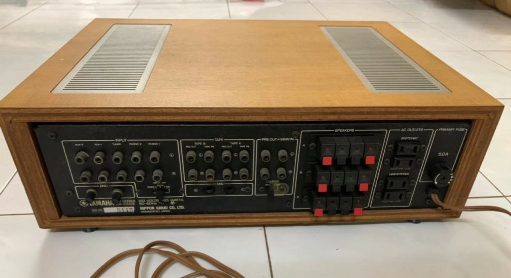 Yamaha CA-1000 Mk2 integrated amplifier (sold) Yamaha17