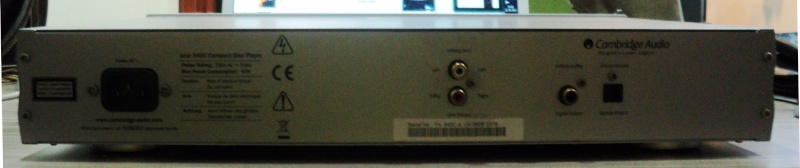 (WTS) Cambridge Audio Azur 340C-S CD Player (sold) Dsc08832