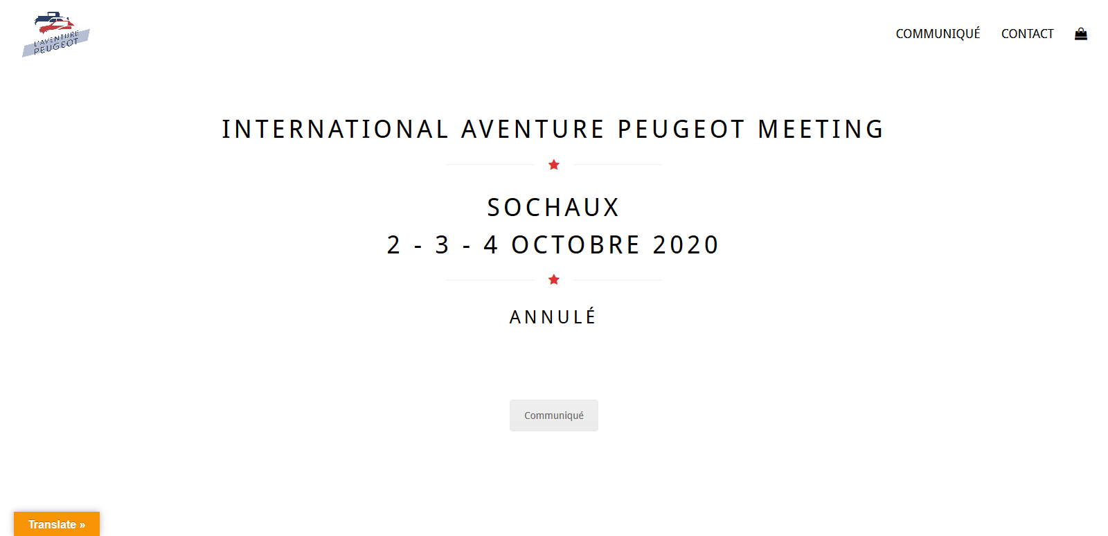 Rassemblement international Peugeot à Sochaux du 12 au 14 juin 2020 Screen34