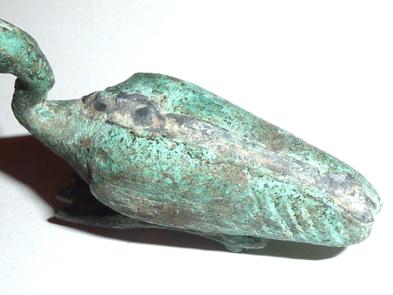 petit oiseau bronze . ibis bronze figurine thot Oiseau13