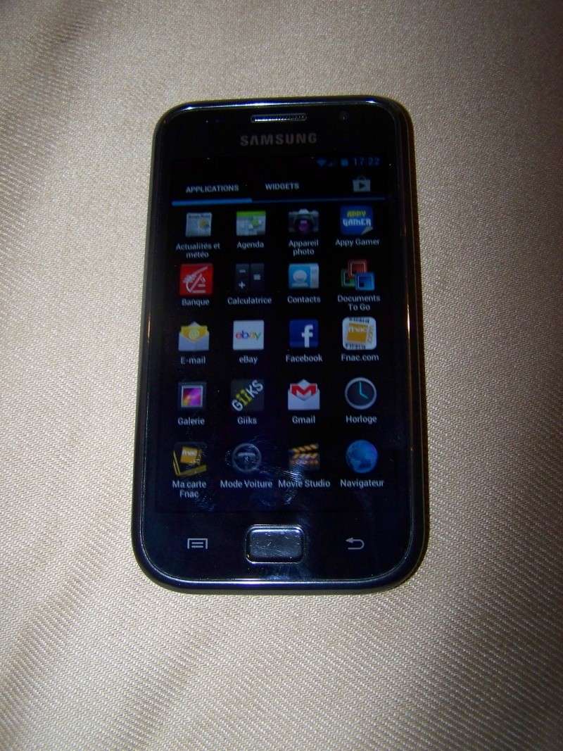 a supprimer vendu Samsung Galaxy S 100_9211