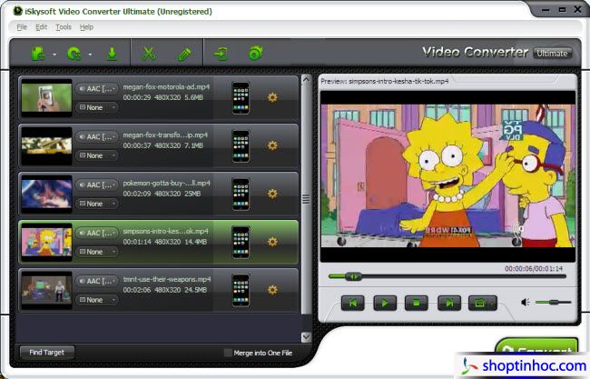 iSkysoft Video Converter Ultimate 4.0.0.1 _ Trình Rip, ghi, chuyển đổi video và DVD 24vide10