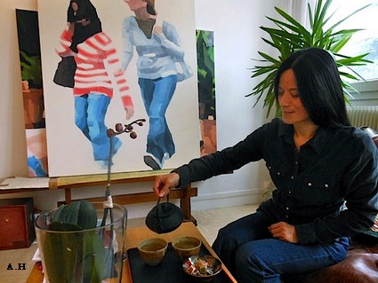 Li Fang (李芳) peintre chinoise, de la tradition à la modernité Li-fan10