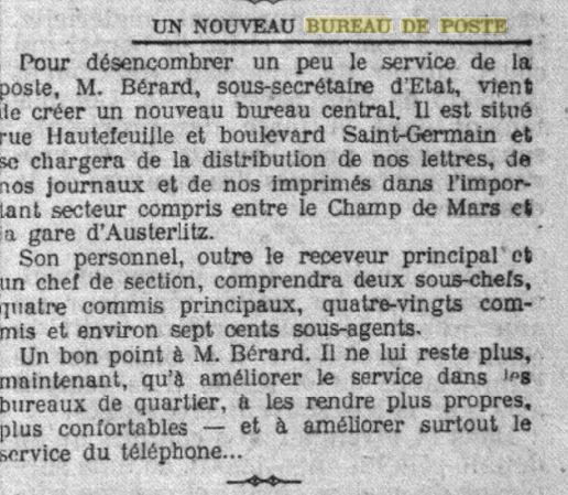 Bureaux et Oblitérations de Paris entre 1900 et 1910 Capt1010