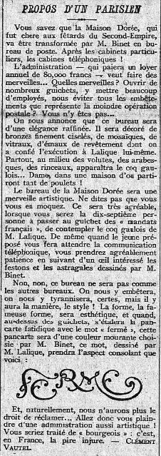 Bureaux et Oblitérations de Paris entre 1900 et 1910 Mc310