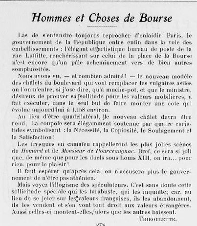 Bureaux et Oblitérations de Paris entre 1900 et 1910 Mc610