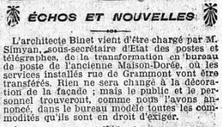 Bureaux et Oblitérations de Paris entre 1900 et 1910 Mc710